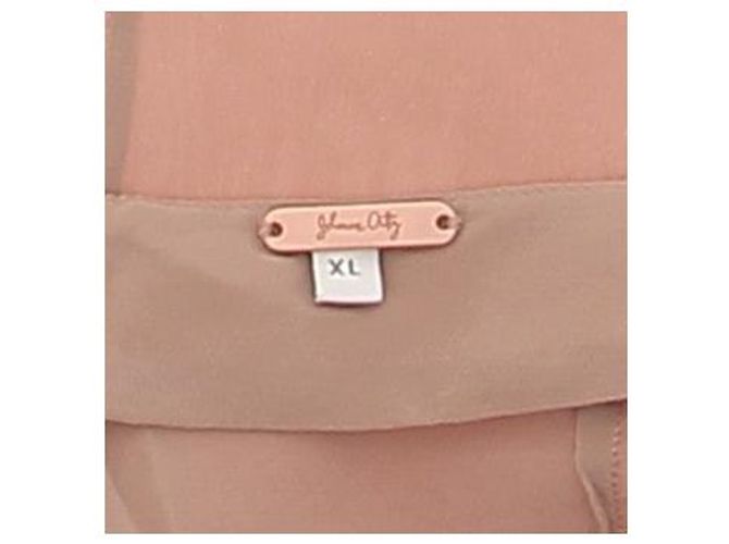 Gonna maxi in seta beige Johanna Ortiz - vista 5