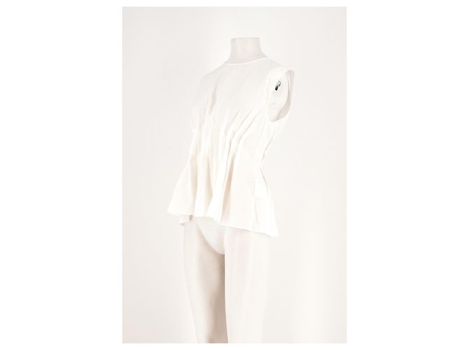 Autre Marque Top sin mangas de algodón blanco RUE SOPHIE - vista 4