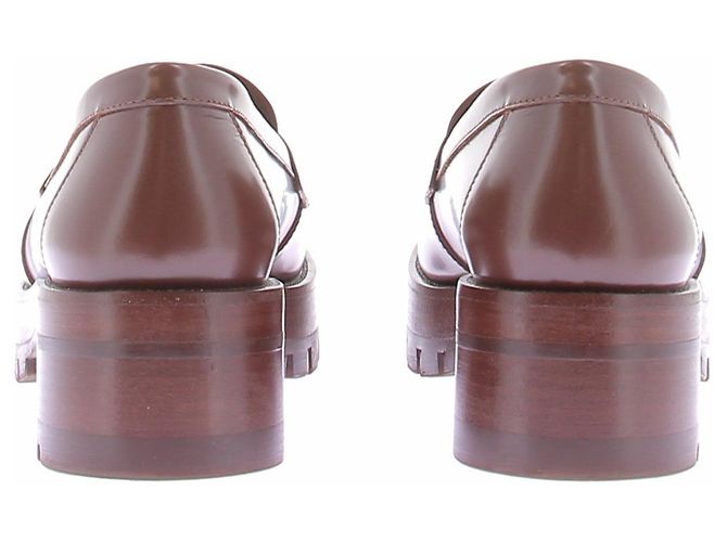 Chanel Mocassim em couro castanho - vista 6
