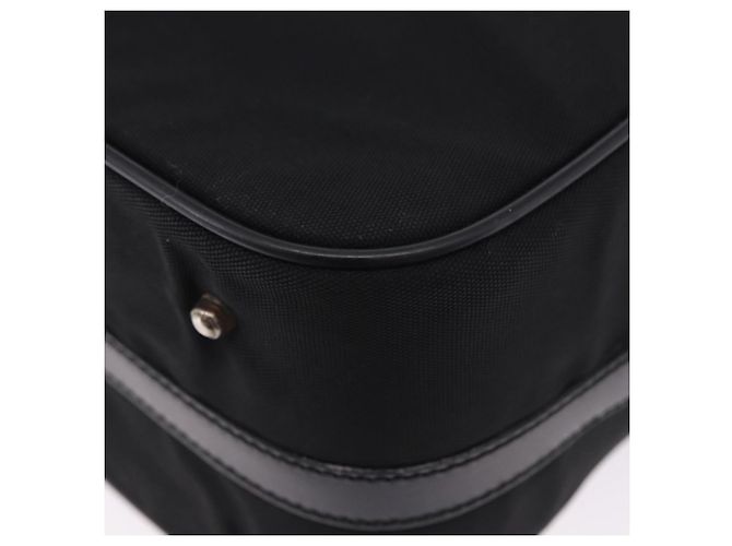 GUCCI Bamboo Vanity Hand Bag Nylon 2way Black Silver 013 2490 - vista 21