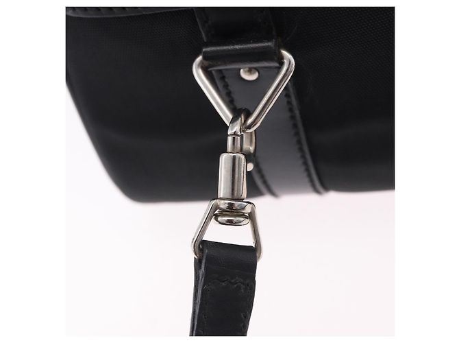 GUCCI Bamboo Vanity Hand Bag Nylon 2way Black Silver 013 2490 - vista 22