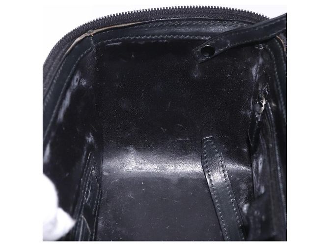GUCCI Bamboo Vanity Hand Bag Nylon 2way Black Silver 013 2490 - vista 28
