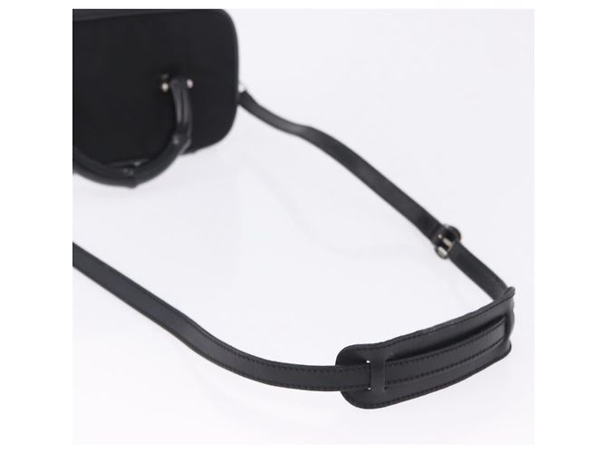 GUCCI Bamboo Vanity Hand Bag Nylon 2way Black Silver 013 2490 - vista 8