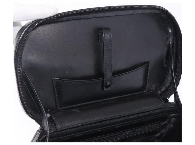 GUCCI Bamboo Vanity Hand Bag Nylon 2way Black Silver 013 2490 - vista 9