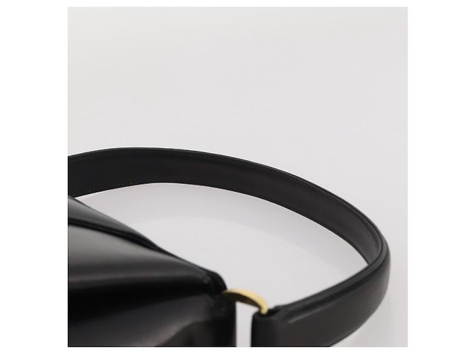 GUCCI Handtasche Leder Schwarz Gold - Ansicht 14