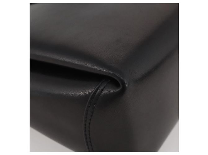 GUCCI Handtasche Leder Schwarz Gold - Ansicht 15