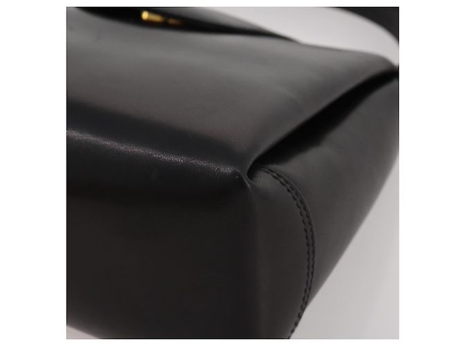 GUCCI Handtasche Leder Schwarz Gold - Ansicht 16