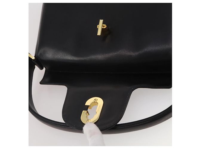 GUCCI Handtasche Leder Schwarz Gold - Ansicht 20
