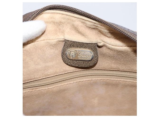 GUCCI GG Supreme Shoulder Bag PVC Beige Gold - vista 20