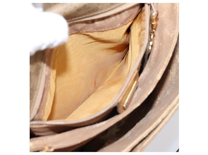 GUCCI Micro GG Supreme Shoulder Bag PVC Beige Gold 001 14 0712 - vista 28