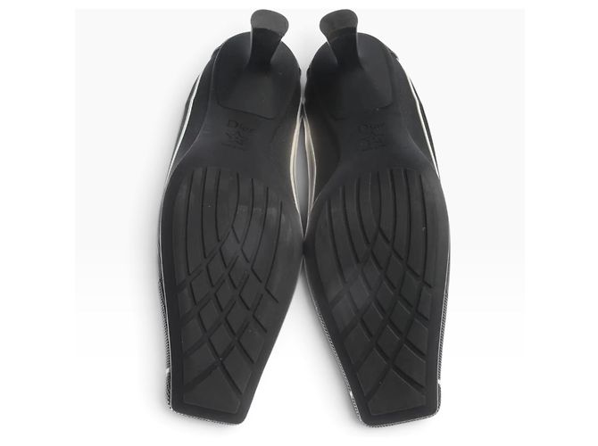 Christian Dior Stivaletti D-Motion Pelle Nera Nero - vista 6