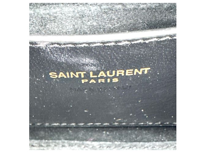 Autre Marque Saint Laurent Le 5 a 7 Hobo Leather Mini Negro - vista 6