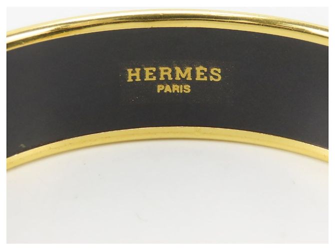Hermès Bangles in smalto blu e verde Hermes - vista 8