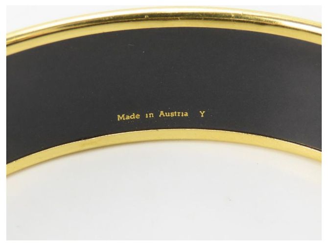 Hermès Bangles in smalto blu e verde Hermes - vista 9