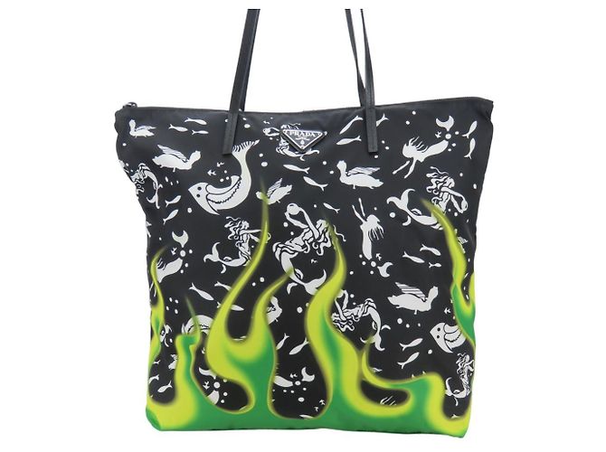 Tote Sac cabas Prada Mermaid - vue 2