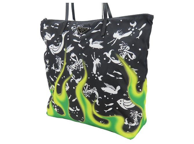 Tote Sac cabas Prada Mermaid - vue 3