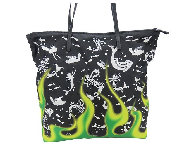Tote Sac cabas Prada Mermaid - vue 4