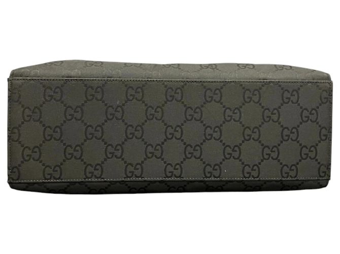Bamboo Gucci Shopper-Bag aus schwarzem Nylon - Ansicht 3