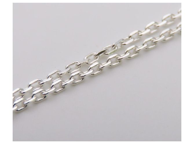 Collana Gucci con placca quadrata in Argento 925 - vista 7