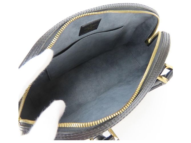 Louis Vuitton Jasmine Handtasche aus Epi-Leder Noir Schwarz - Ansicht 14