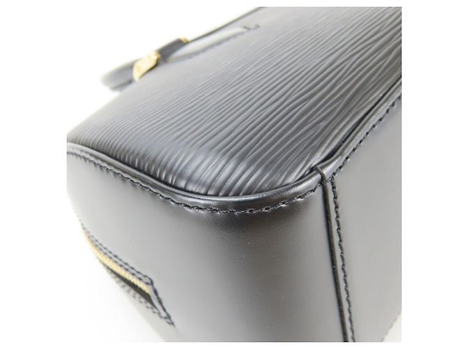 Louis Vuitton Jasmine Handtasche aus Epi-Leder Noir Schwarz - Ansicht 6