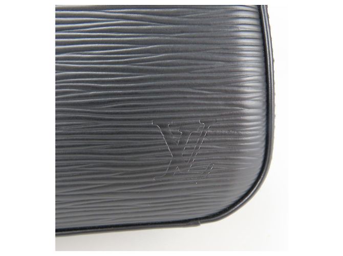 Louis Vuitton Jasmine Handtasche aus Epi-Leder Noir Schwarz - Ansicht 8
