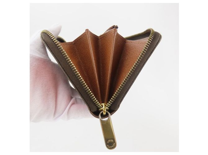 Portamonete Louis Vuitton Monogram Rose Marrone - vista 13