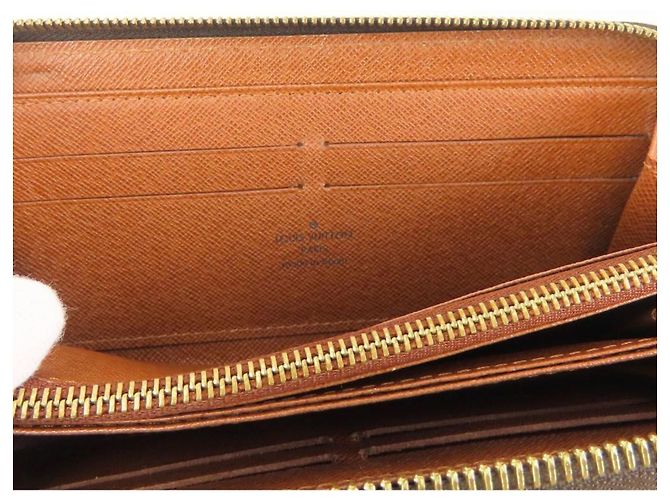 Portamonete Louis Vuitton Monogram Rose Marrone - vista 16