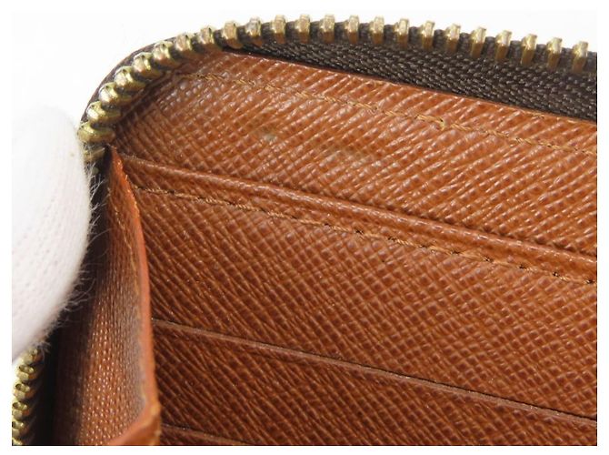 Portamonete Louis Vuitton Monogram Rose Marrone - vista 17