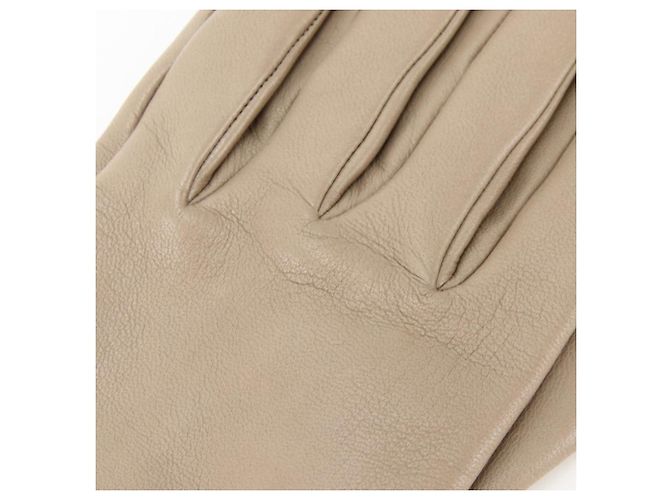 Hermès Hermes Kelly Handschuhe in Grayish Taupe Grau - Ansicht 5