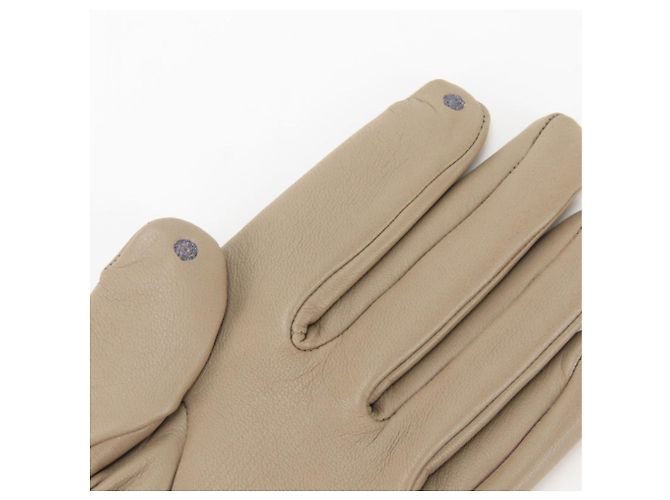 Hermès Hermes Kelly Handschuhe in Grayish Taupe Grau - Ansicht 6