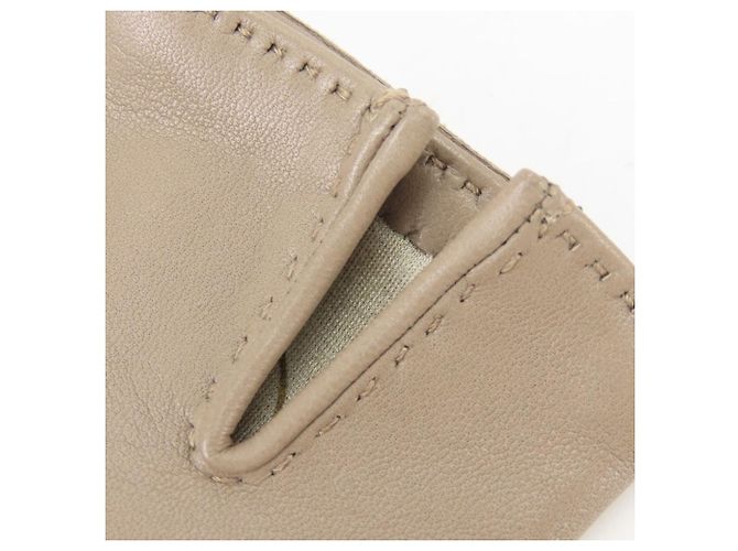 Hermès Hermes Kelly Handschuhe in Grayish Taupe Grau - Ansicht 7