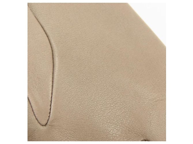 Hermès Hermes Kelly Handschuhe in Grayish Taupe Grau - Ansicht 8