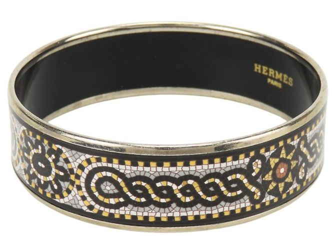 Hermès Bracciale in smalto multicolore Hermes - vista 2