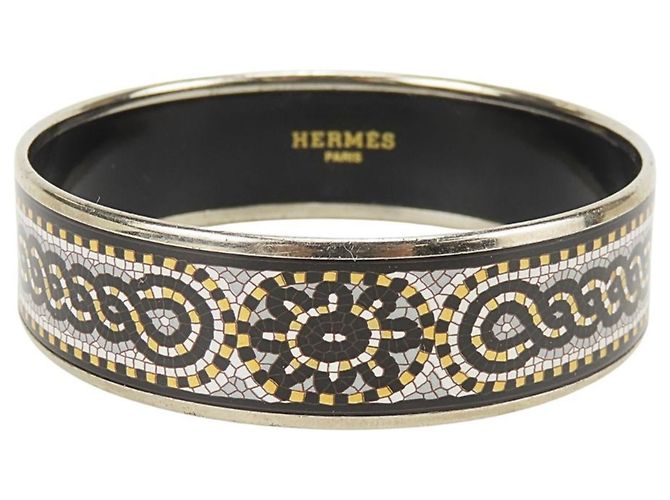 Hermès Bracciale in smalto multicolore Hermes - vista 3