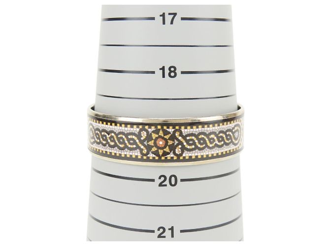 Hermès Bracciale in smalto multicolore Hermes - vista 9