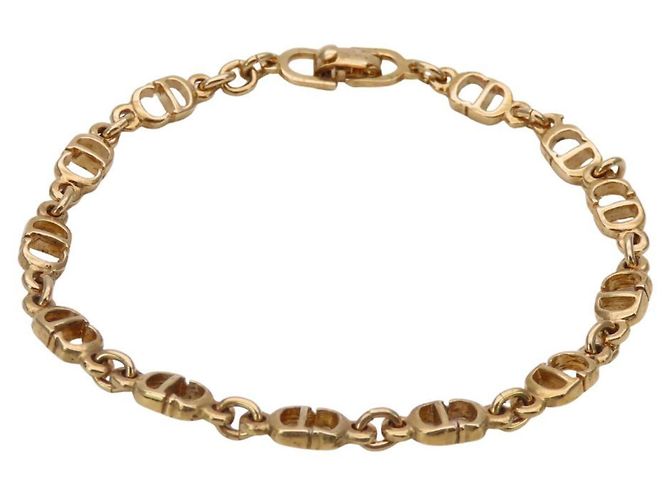 Christian Dior Gold Charm Armband Golden - Ansicht 2