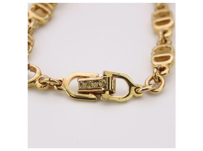 Christian Dior Gold Charm Armband Golden - Ansicht 6