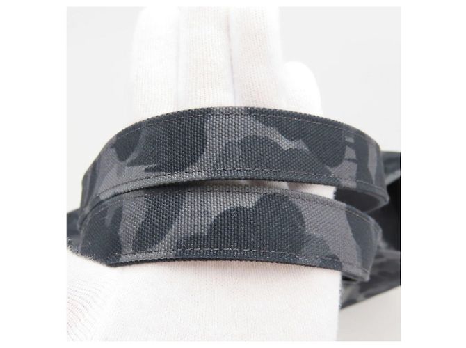 Bolsa de Ombro Coach Lexi CCD11 em Lona Camuflada e Couro Marrom Preto Verde - vista 14