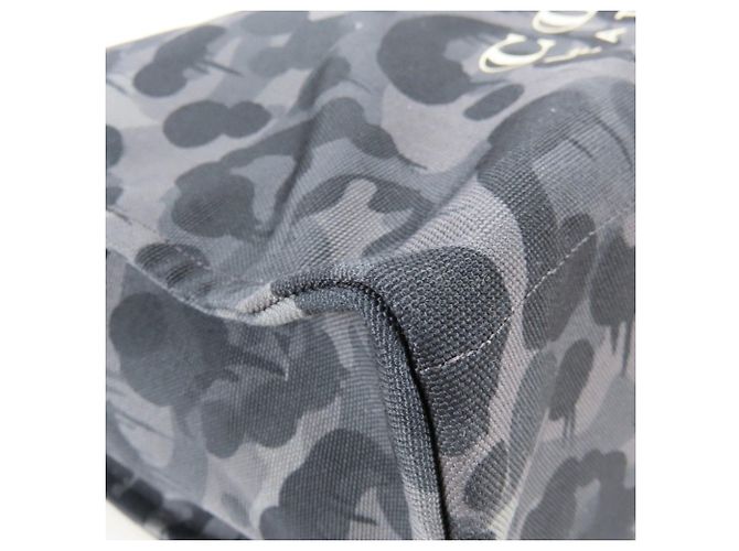 Bolsa de Ombro Coach Lexi CCD11 em Lona Camuflada e Couro Marrom Preto Verde - vista 7