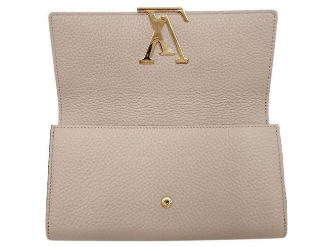 Louis Vuitton Long Wallet Capucines Beige - Ansicht 5