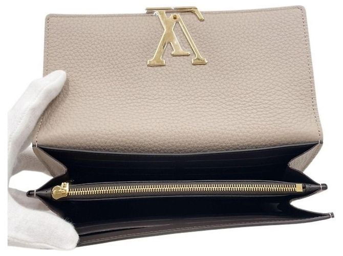 Louis Vuitton Long Wallet Capucines Beige - Ansicht 6