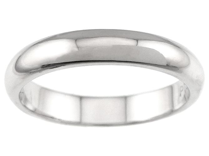 Cartier 1895 Classic Band Ring aus Platin - Ansicht 2