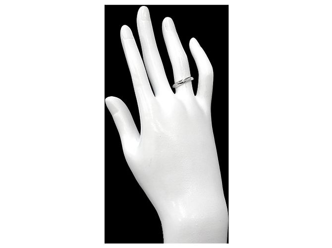 Cartier 1895 Classic Band Ring aus Platin - Ansicht 7