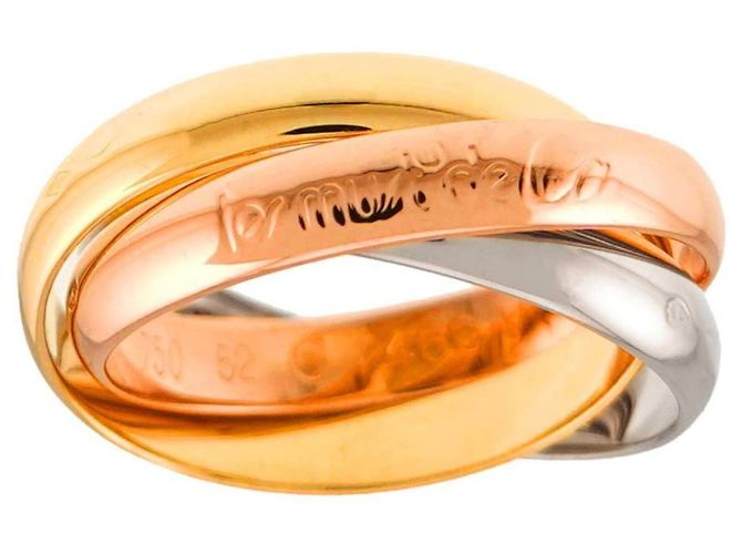 Anillo Cartier Trinity en oro de 18K - vista 2