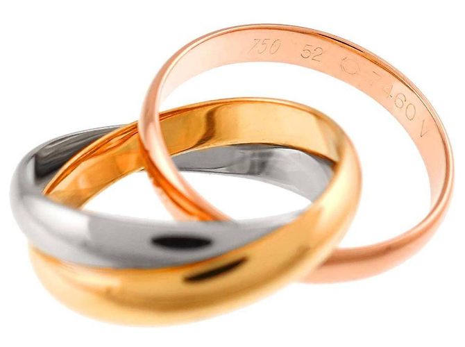 Anillo Cartier Trinity en oro de 18K - vista 3