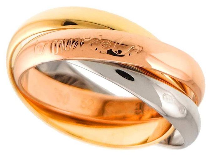 Anillo Cartier Trinity en oro de 18K - vista 6