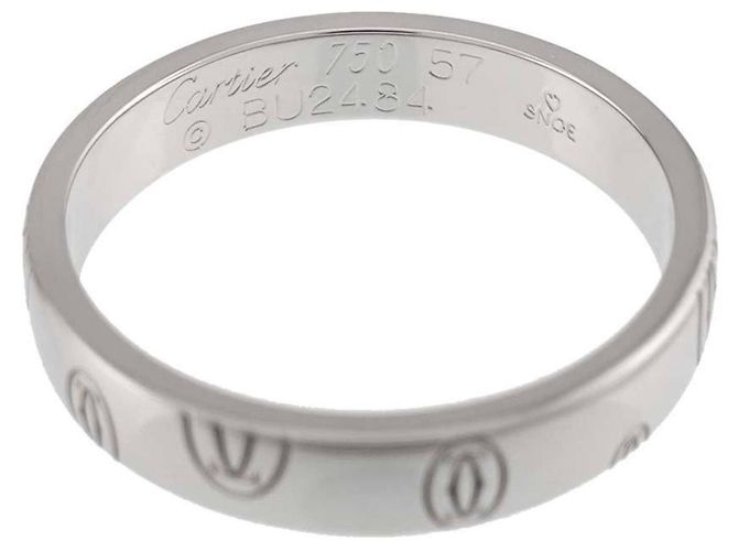 Anello Cartier Happy Birthday in oro bianco 18K - vista 3