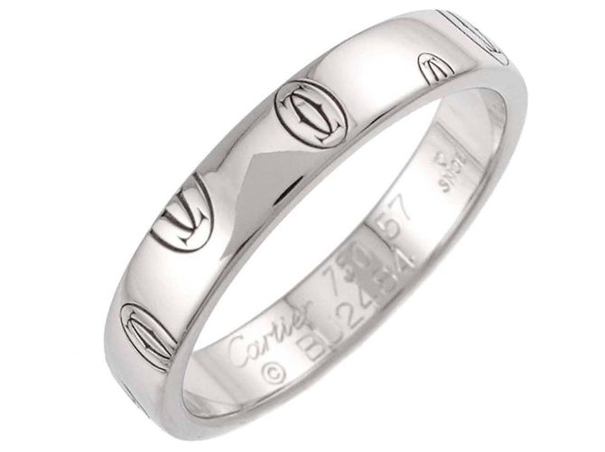 Anello Cartier Happy Birthday in oro bianco 18K - vista 4