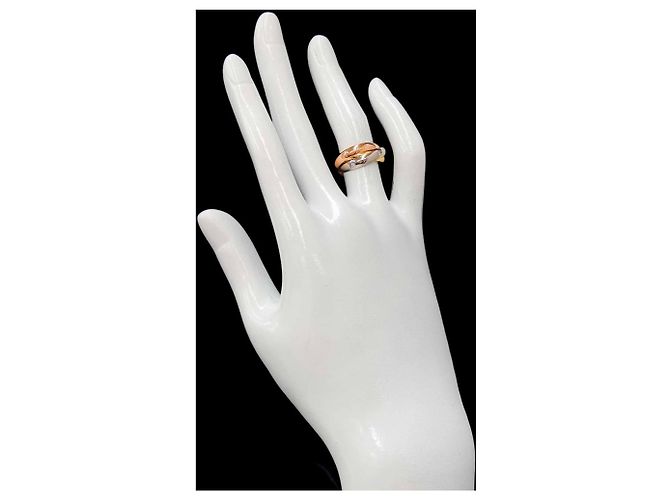 Anillo Cartier Trinity MM #46 con Diamantes - vista 7